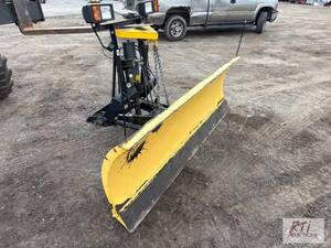 lot 1349 image: Fisher 7.5ft pickup snow plow...
