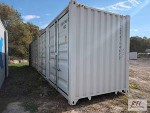 lot 5 image: 40ft shipping container with double...