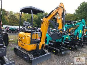lot 10 image: CF Industry QK20R mini excavator, 1...