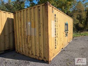 lot 23 image: 20ft shipping container, used, cont...