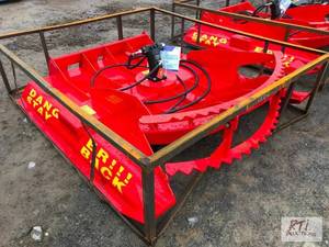 lot 96 image: AGT HDRC-81 heavy duty skid steer m...