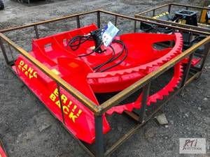 lot 97 image: AGT HDRC-81 heavy duty skid steer m...