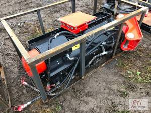 lot 100 image: AGT excavator mounted 45in flail br...