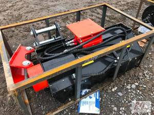 lot 101 image: AGT excavator mounted 45in flail br...