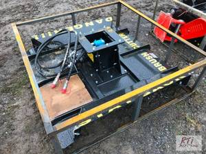 lot 120 image: New AGT excavator mounted 4ft brush...
