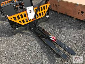 lot 122 image: LandHonor hydraulic pallet forks fo...