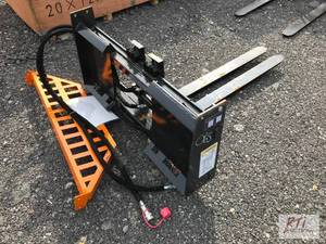 lot 123 image: LandHonor hydraulic pallet forks fo...