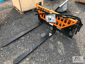 lot 124 image: LandHonor hydraulic pallet forks fo...