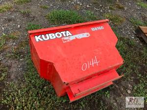 lot 187 image: Kubota B8160 weight box. Item is lo...