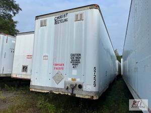 lot 14 image: 2002 Strict 53ft dry van trailer. B...