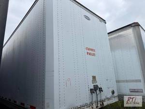 lot 21 image: 1990 Strict 53ft dry van trailer. V...
