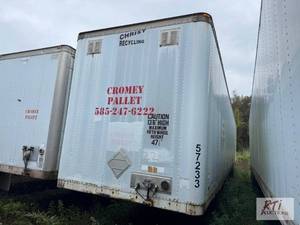 lot 24 image: 2002 Strict 53ft dry van trailer. B...