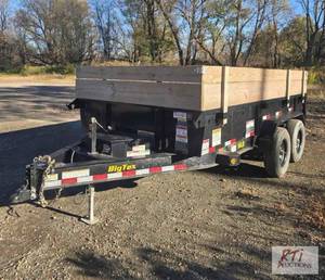 lot 51 image: 2023 Big Tex Dump Trailer. VIN 16V...