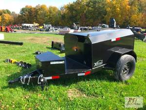 lot 52 image: X-Star 300 gallon tow behind fuel c...