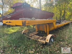 lot 63 image: Tandem Dual Step Deck Trailer. 32ft...