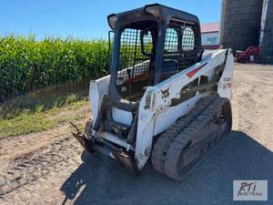 lot 151 image: 2019 BOBCAT T550 Tracked Skid Loade...