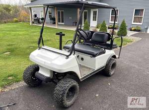 lot 232 image: Club Car Electric Golf Cart. Includ...