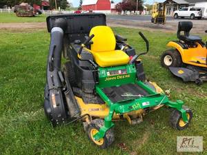 lot 255 image: John Deere EZ Trak zero turn mower,...