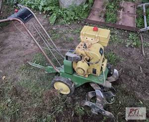 lot 293 image: John Deere 624 Rotary Tiller. Inclu...