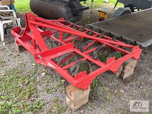 lot 326 image: 3 Point Hitch Cultivator. 6ft worki...