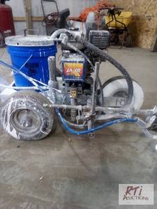 lot 502 image: Lazer 3000 line striper. Good worki...