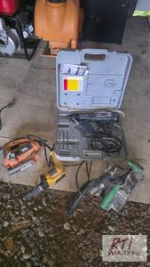 lot 507 image: 4 hand power tools. The item is loc...