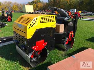 lot 82 image: Vorx double drum vibratory roller, ...