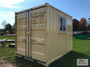 lot 92 image: Portable office container, 87in x 1...