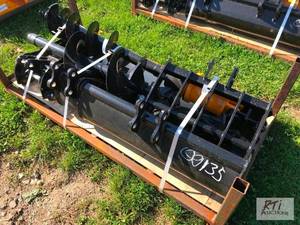 lot 150 image: Mini excavator attachment kit with ...