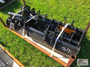 lot 152 image: Mini excavator attachment kit with ...