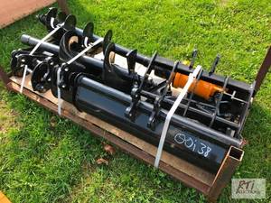 lot 153 image: Mini excavator attachment kit with ...