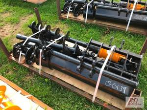lot 154 image: Mini excavator attachment kit with ...