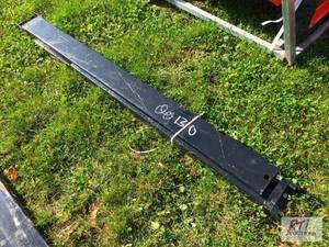lot 159 image: Pair of 70in fork extensions. MDI ...