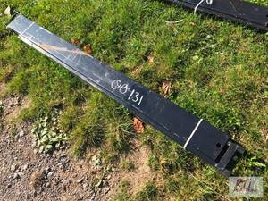 lot 160 image: Pair of 70in fork extensions. MDI ...