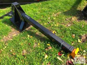 lot 174 image: Telescopic boom pole with adjustabl...
