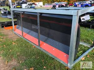 lot 195 image: Wolverine 7ft dozer blade with hydr...