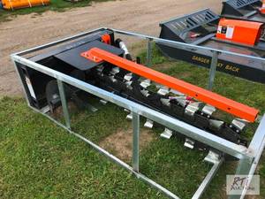 lot 206 image: Wolverine hydraulic chain trencher ...