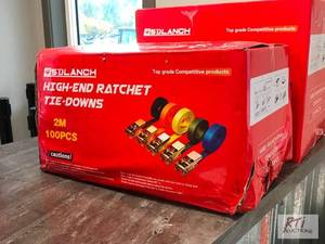 lot 236 image: SDLanch ratchet tie downs, approxim...