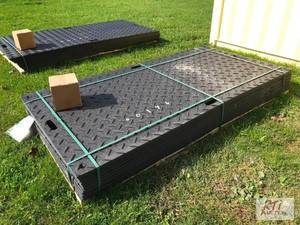 lot 240 image: 12X 94.5in x 47.25in landscape mats...