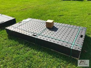 lot 242 image: 12X 94.5in x 47.25in landscape mats...