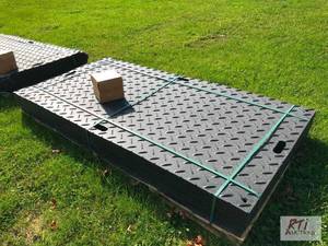 lot 243 image: 12X 94.5in x 47.25in landscape mats...