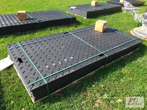 lot 244 image: 12X 94.5in x 47.25in landscape mats...