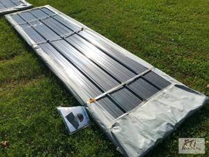 lot 247 image: 50X 12ft x 37.5in black siding  ro...