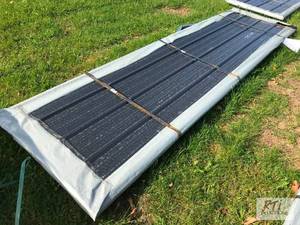 lot 250 image: 50X 12ft x 37.5in black siding  ro...