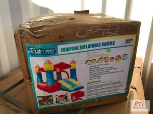 lot 272 image: Future inflatable bouncy castle. M...