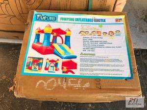 lot 273 image: Future inflatable bouncy castle. M...