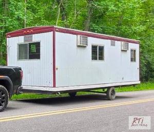 lot 339 image: 30ft SA office trailer. (2) office...