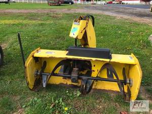 lot 403 image: John Deere 47in front mounted snowb...