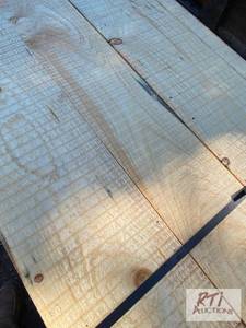 lot 534 image: Pallet of Barn Siding Spruce boards...