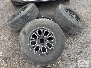 lot 584 image: (4) Firestone Transforce tires, LT2...
